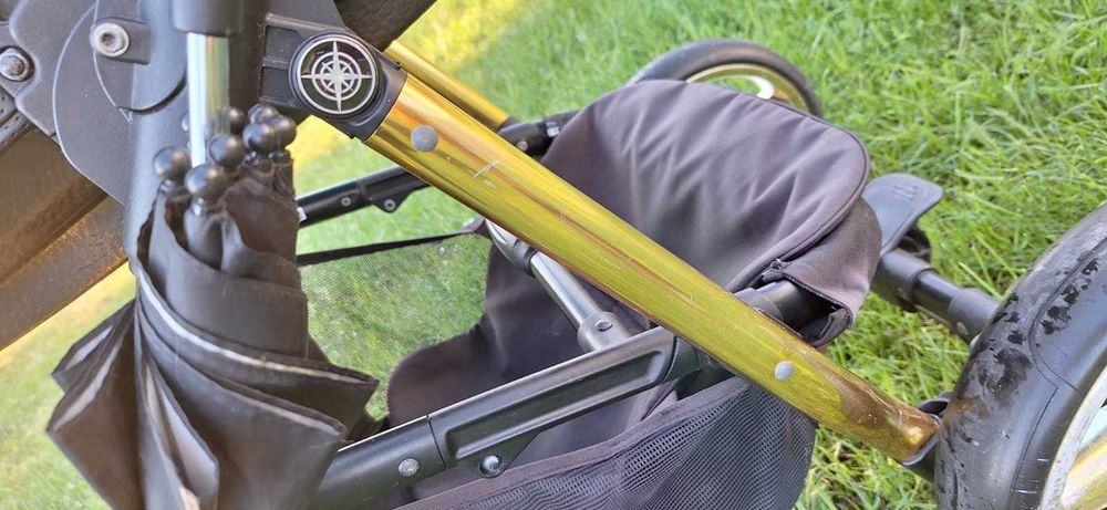 Wózek Acamex reggio specjal edition 2w1 złoto czarny