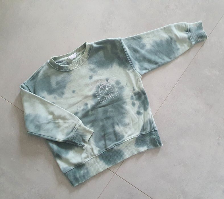 Bluza Zara pastelowa zieleń r.116 /6