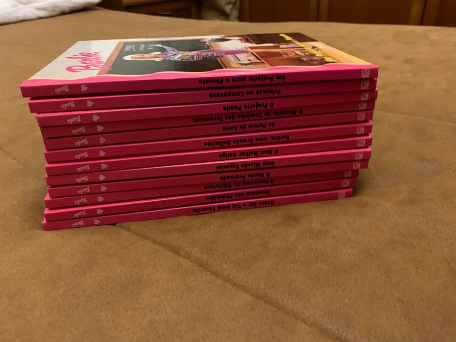 12 livros da Barbie