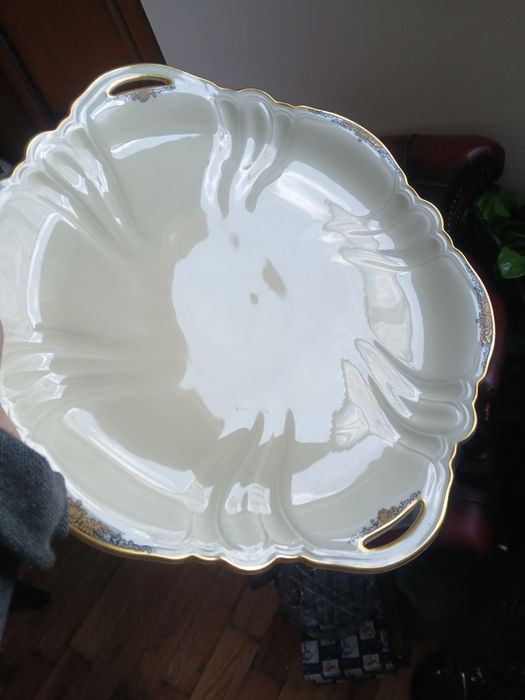 Rosenthal ecru Viktoria patera z uszami