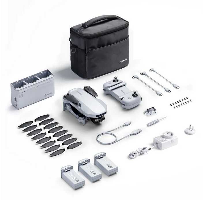 Drone Potensic ATOM GPS 4K Gimbal 3-eixos, Transmissão até 6Km, Co