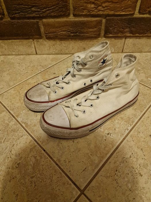 Converse Chuck Taylor All Star High – białe 40
