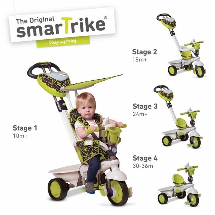 Велосипед Smart Trike Dream Tricycle Touch Steering Green