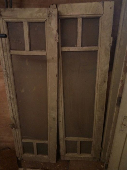 Janelas rusticas com ferragens 1,35*0,40 m