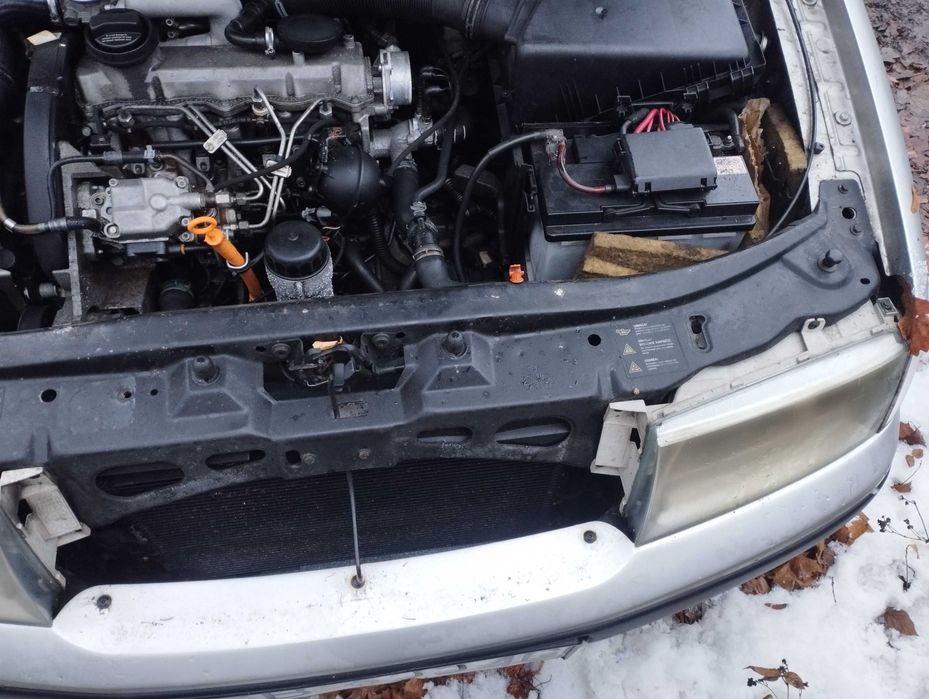 Maska, zderzak blotnik, pas przedni silnik ASV Skoda Octavia 1