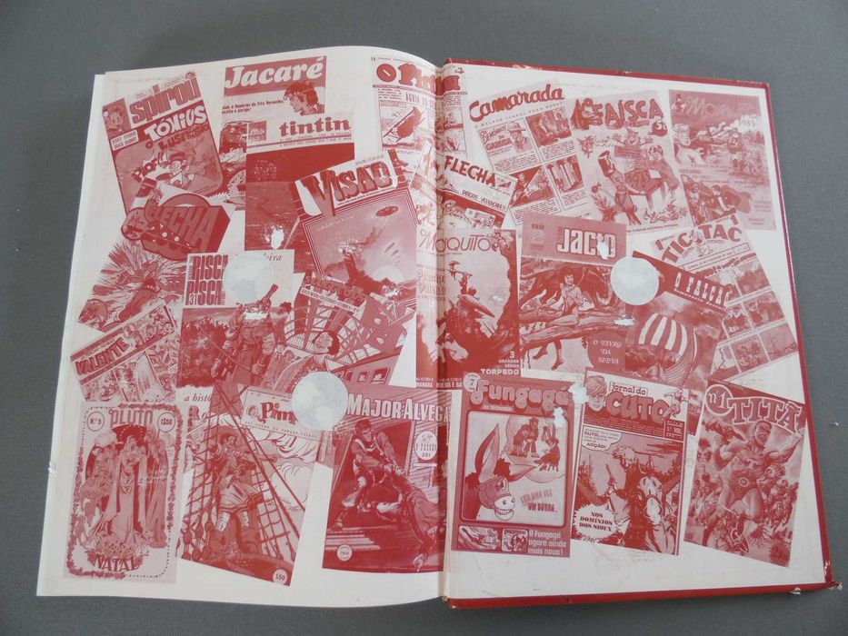 Livro História da BD Publicada em Portugal em 2 Volumes