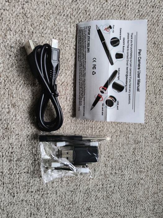 Długopis Szpiegowski W9 z kamerą FULL HD