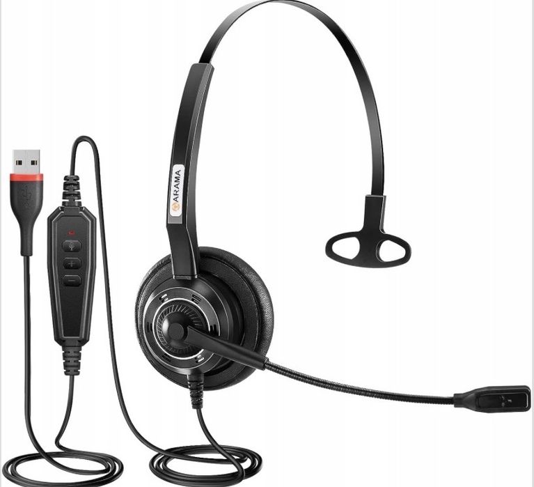 Нова професійна USB-гарнітура Arama A200USB для Call-центру та офісу