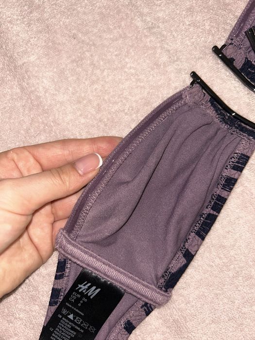 Оригінальний роздільний купальник H&m бікіні бандо