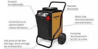 Aquecedor Eléctrico portátil Master EKO 9 para desinfestação térmica