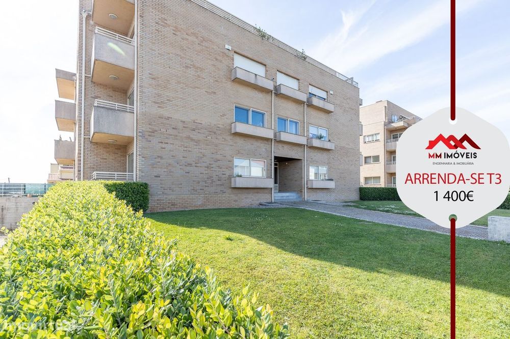 Apartamento T3 | Miramar | Varandas | Box | Cozinha Equipada | Praia