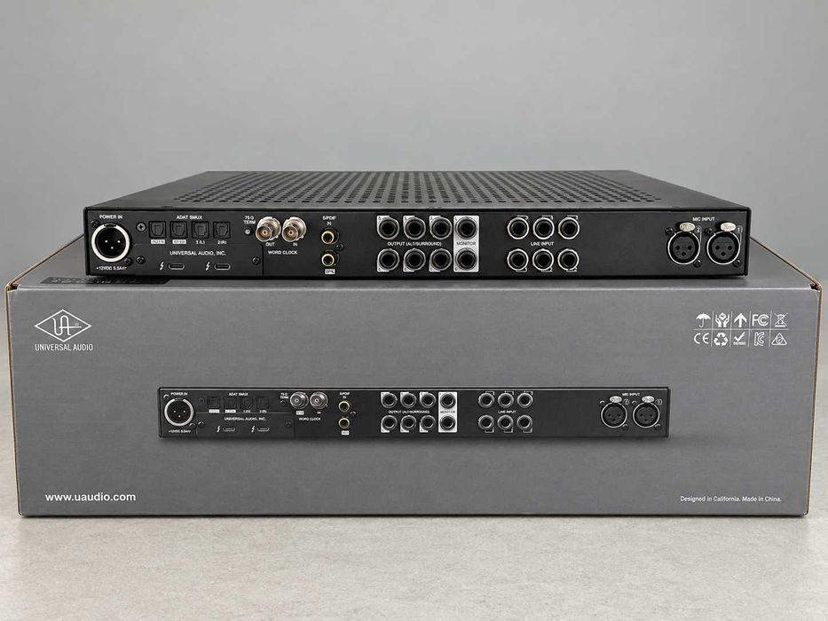 Universal Audio Apollo x6 — Interface de áudio com caixa original