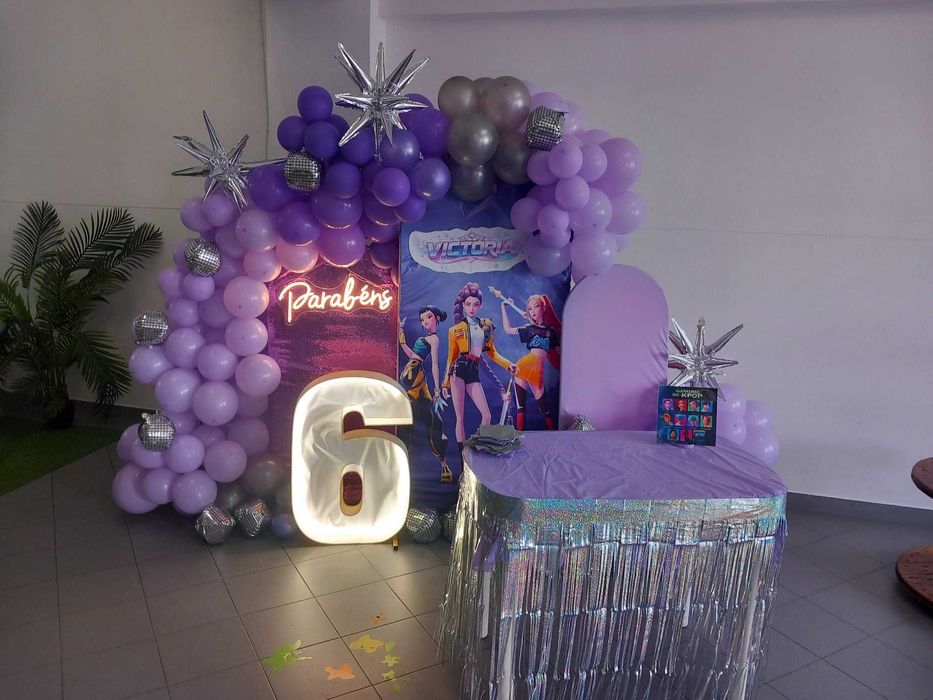 Espaço para festas de aniversário