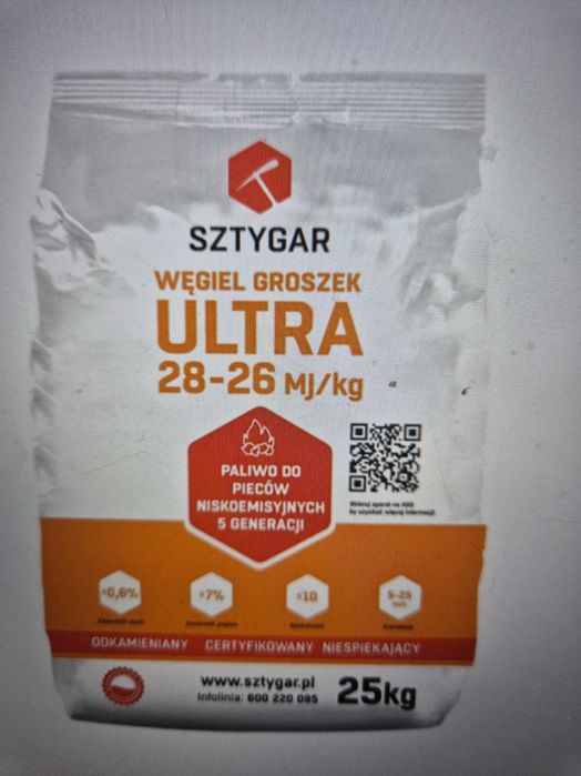 Węgiel  groszek  SZTYGAR  28-26  super cena