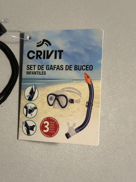 Conjunto de tubo snorkel para Criança