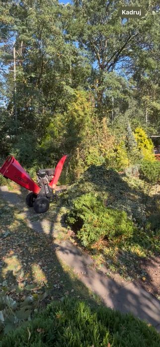 Czyszczenie działek rąbanie ścinanie drzew koszenie glebogryzarka