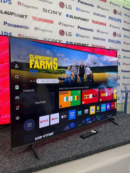 4K Телевізор Hisense 55A6N 55”дюймів Smart TV Wi-Fi
