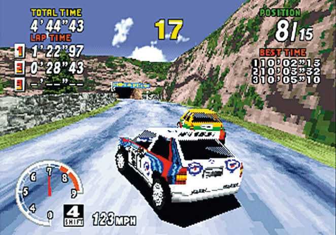 [Sega Saturn] - Sega Rally Championship