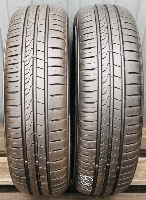 288) Opony - 155/65/14 - Hankook - 6.5mm - 2x2018 - Letnie