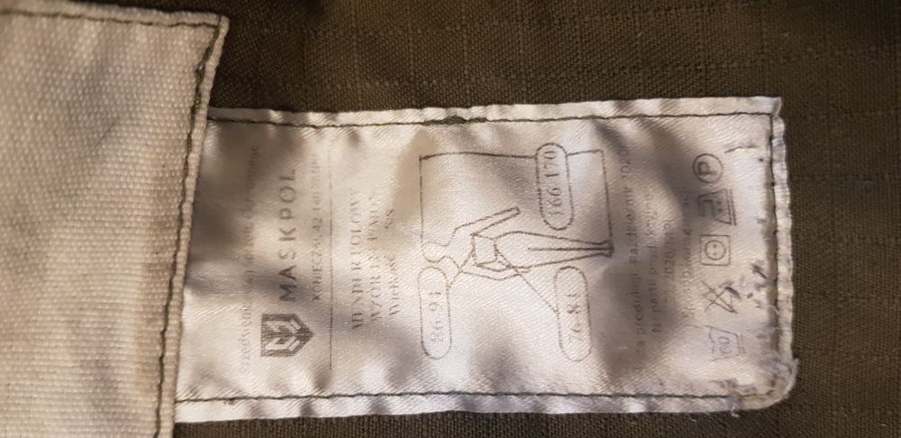 Mundur połowy wz 124 MON 166-170sm + polar