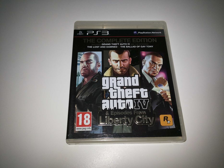 Grand Theft Auto IV (GTA 4) + Episodes from Liberty City - PS3 (Original)