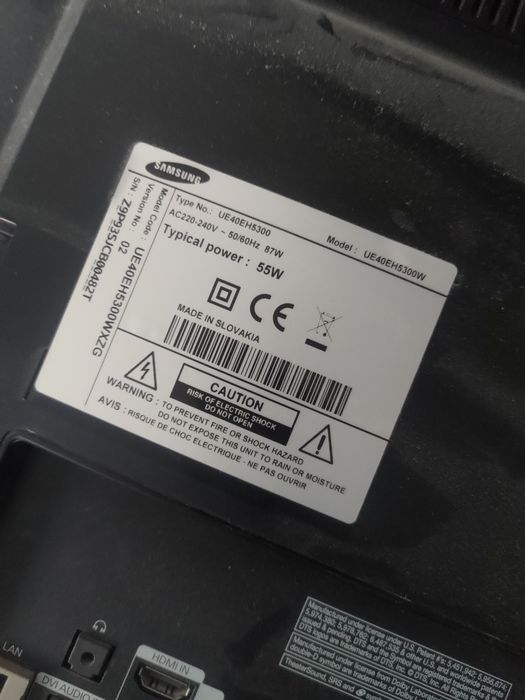 Telewizor 40 LED Samsung full hd 1920x1080 hdmi