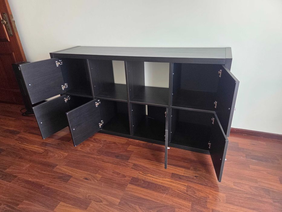 Móvel IKEA KALLAX com 6 portas