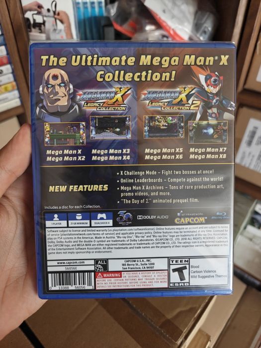 PS4 Mega Man X Legacy Collection 1+2 Nowa