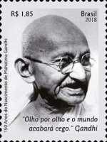 VENDA - FILATELIA - Emissão "Mahatma Gandhi (1869-1948)"