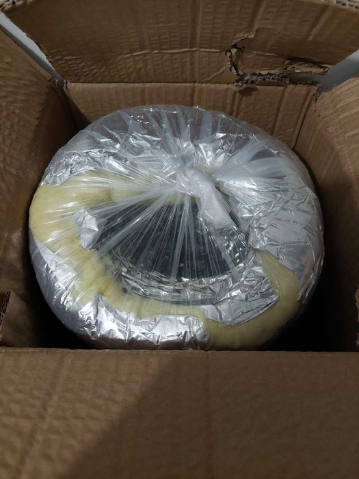 Tubo Alumínio Flexível Isolado 152mm