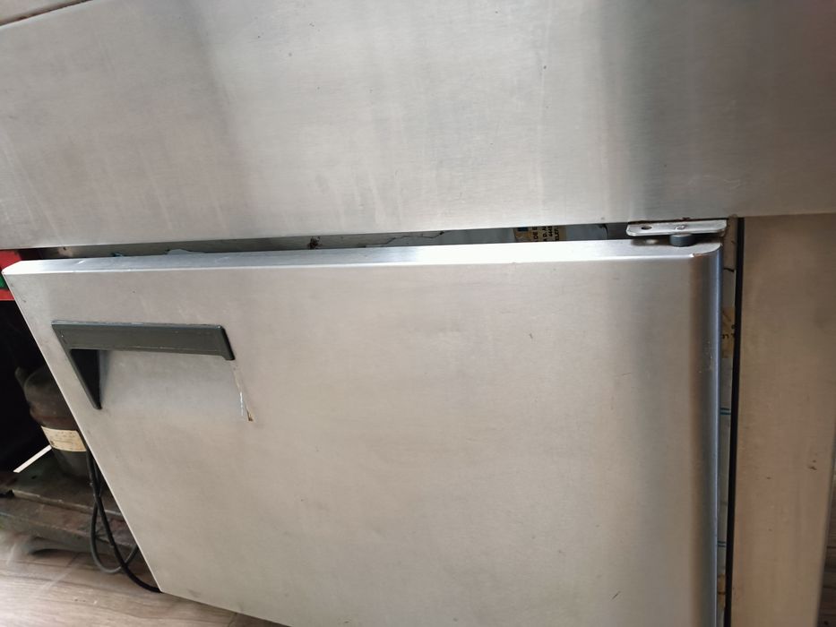 Expositor/vitrine bancada de frio para peixes