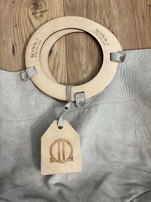 Torebka duza by ola la skóra naturalna