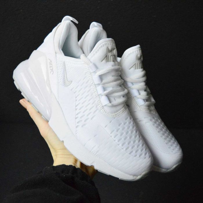 Nike Air Max 270 White Білі кросівки жіночі найк аір макс аир кроссовки