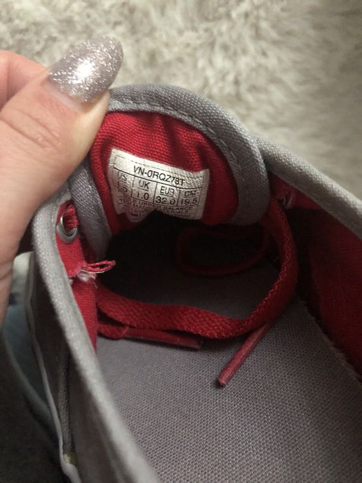 Vans tenisówki szare r.32