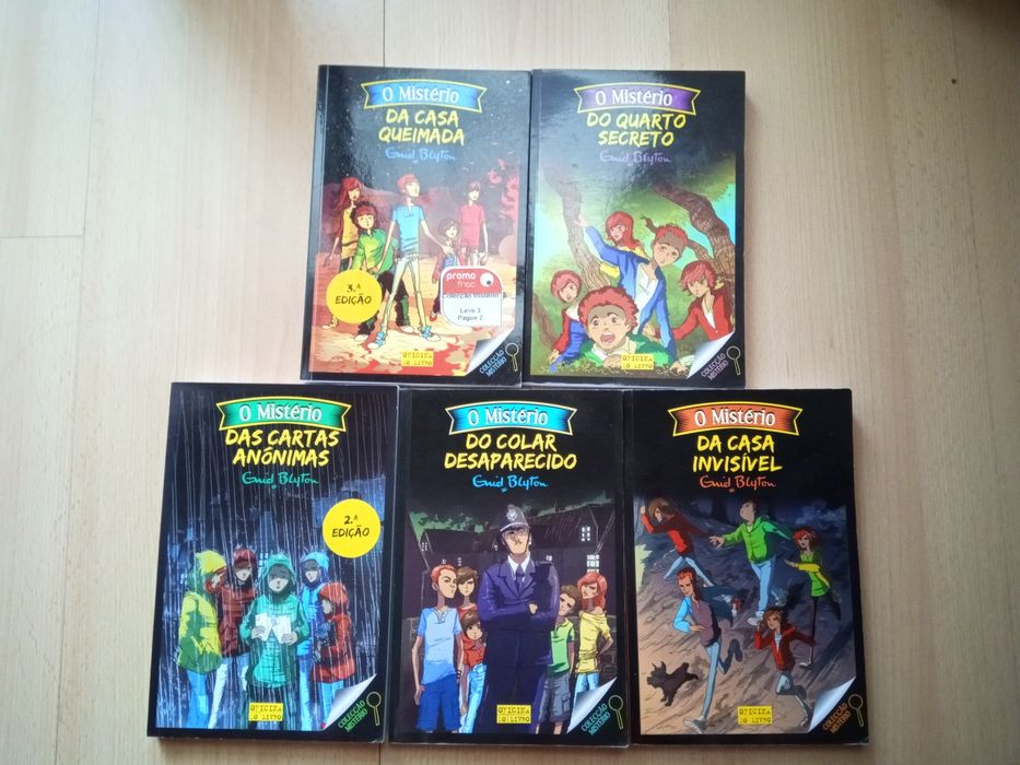 Livros da coleçao mistério