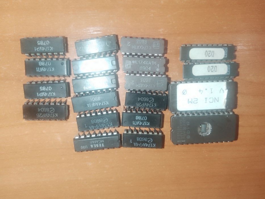 Микросхемы  новые ссср импорт