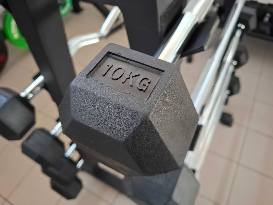 Sztanga stała hex prosta 10 kg art. nr DB401