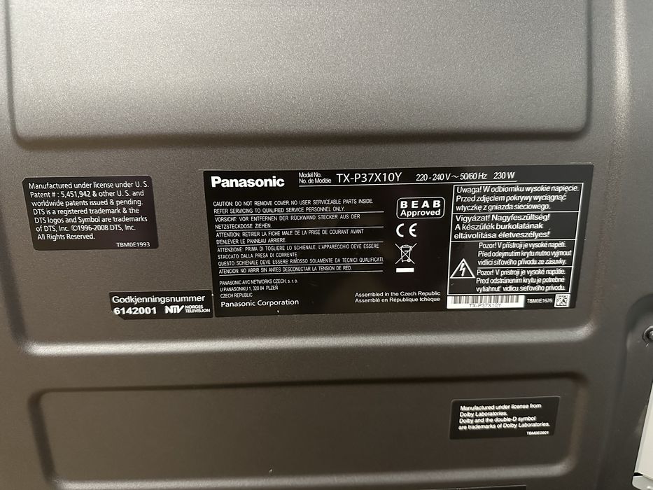 Telewizor Panasonic sprawny