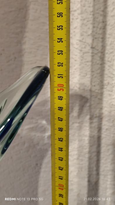 Szkło Kolorowe Wazon Sękacz