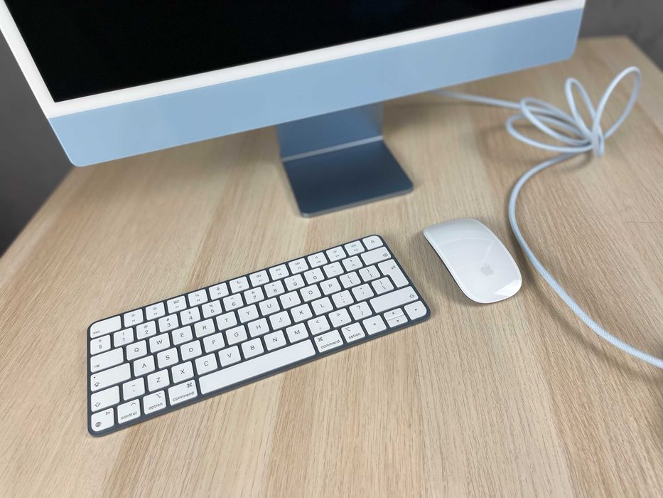Apple iMac 24 M1 ,4.5K 3,2GHz, SSD 2 TB, RAM 16GB Niebieski Gwarancja!