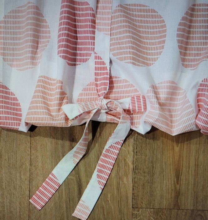 Lambrekiny Jotex 2 szt. 140x90 koła  wiązany