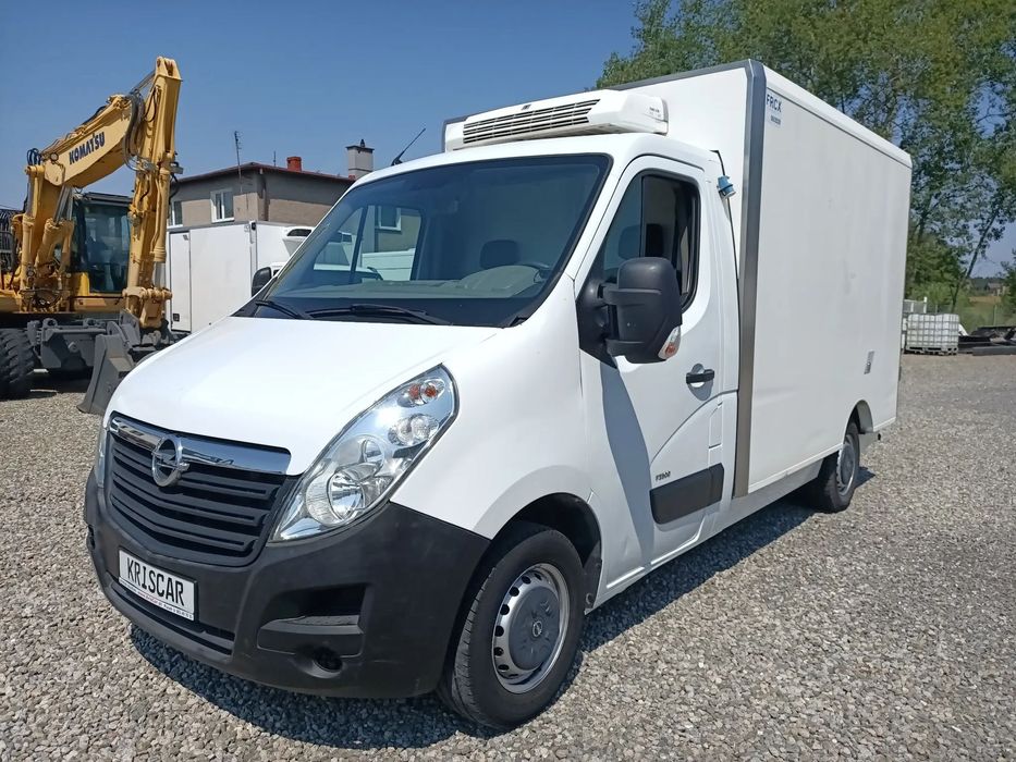 Opel Movano Chłodnia 125KM 2 zasilania chłodni Klima  I właściciel Klima FRCX ( chłodzi do -20 przy +30)