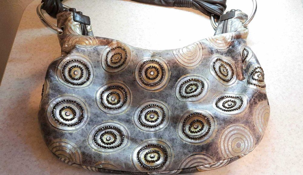 Шикарна брендова шкіряна сумка Ape Regina