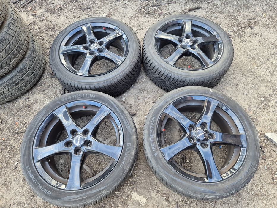 Borbet F koła zimowe Golf 17 cali 5x112 225/45/17 Yokohama
