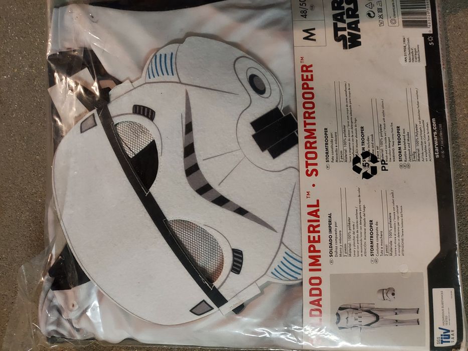 NOWY strój Szturmowiec przebranie stormtrooper kostium Star Wars M