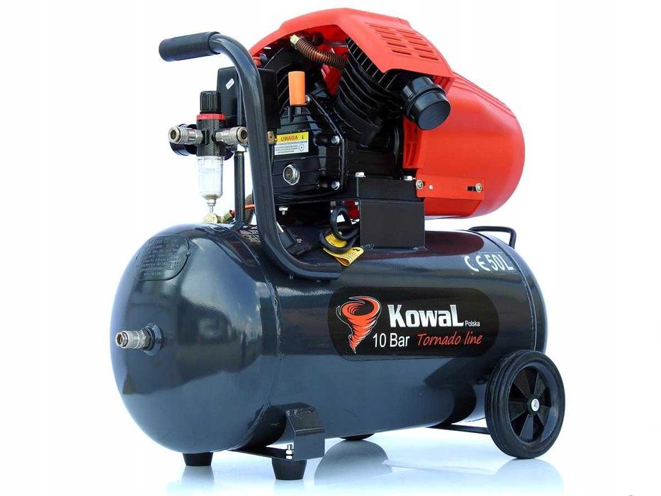 Компресор повітряний Kowal Polska 50л 3 кВт 10 атм 540 л\хв компрессор
