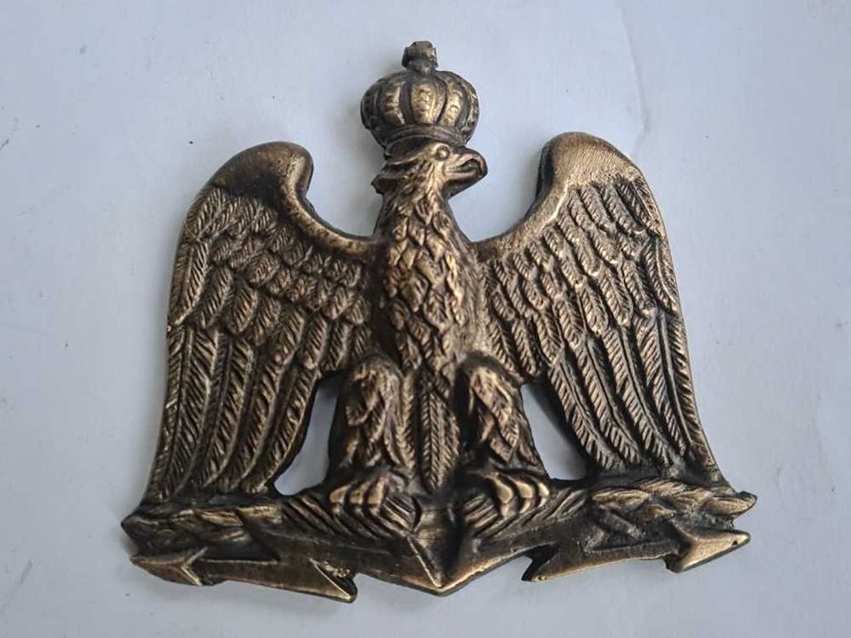 Orzeł Napoleoński z piorunami (mosiężny)