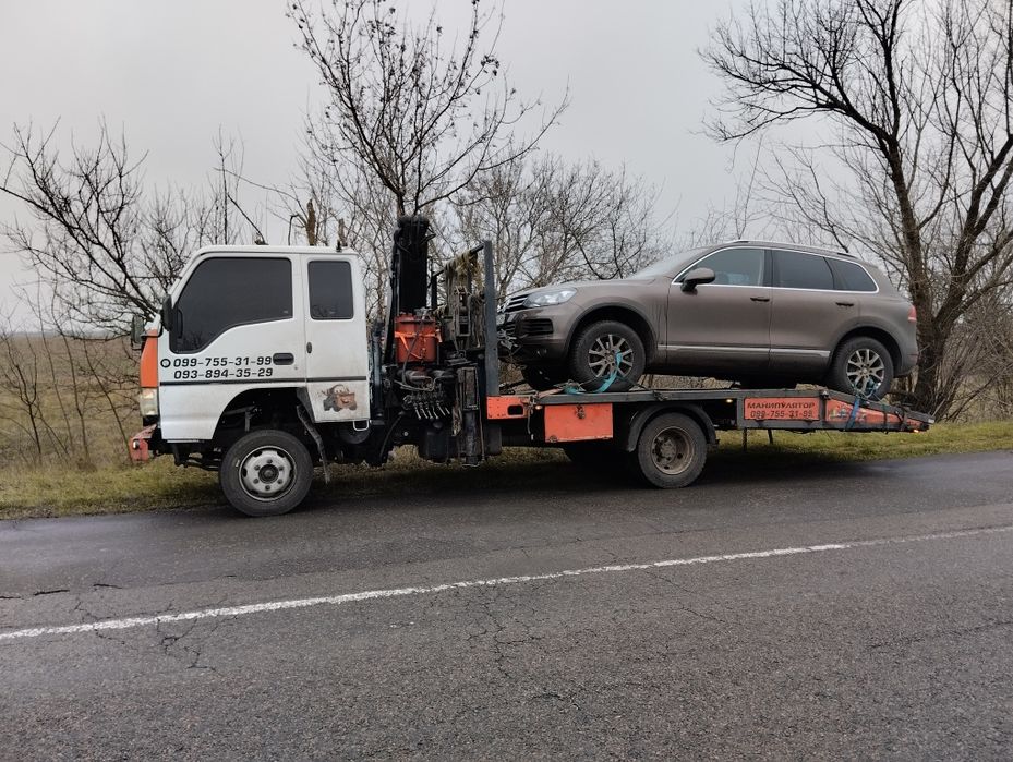 Эвакуатор. Кран манипулятор. Автовоз