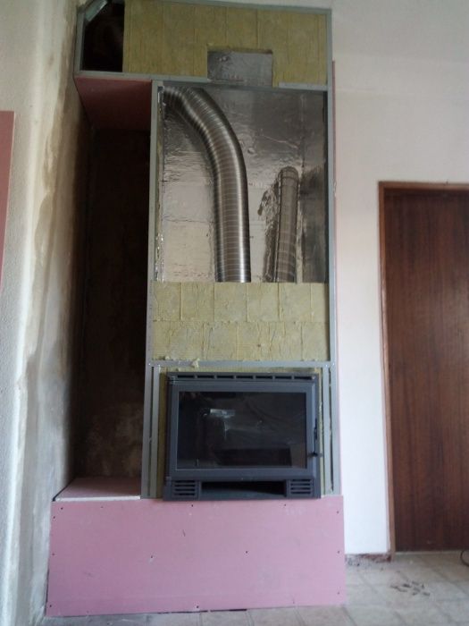 Instalação reparação recuperadores de calor / salamandras /pellets