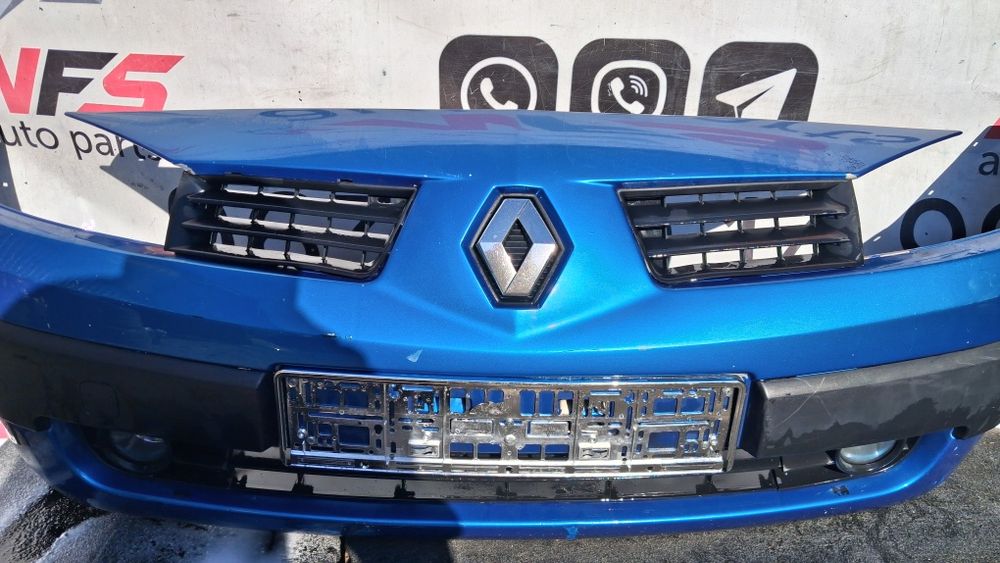 Передній бампер Renault Megane 2, Рено Меган 2